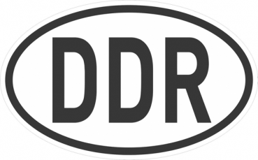 Länderkennzeichen DDR